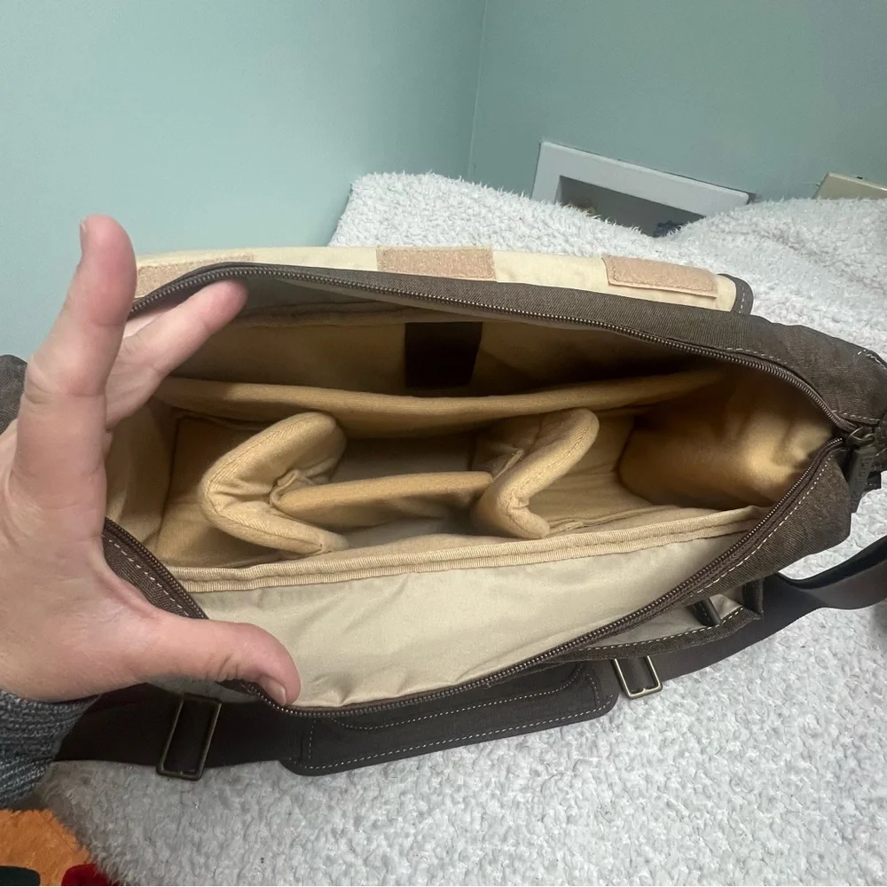 Camera Bag Promaster Cityscape 140 Courier Bag Lens BRAND NWT Hazelnut Brown